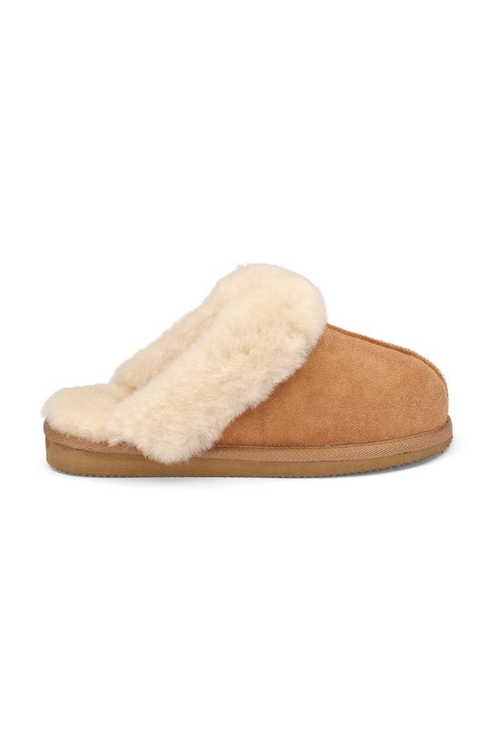 Shepherd, Jessica slippers, Chestnut